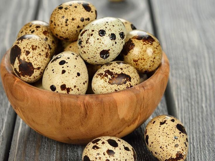 शक्ति के लिए बटेर अंडे